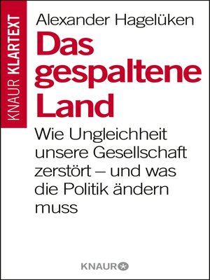 cover image of Das gespaltene Land